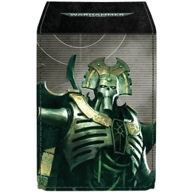 Ultra Pro Deck Box: Warhammer 40K: Necron Codex Aligned (Alcove Flip)