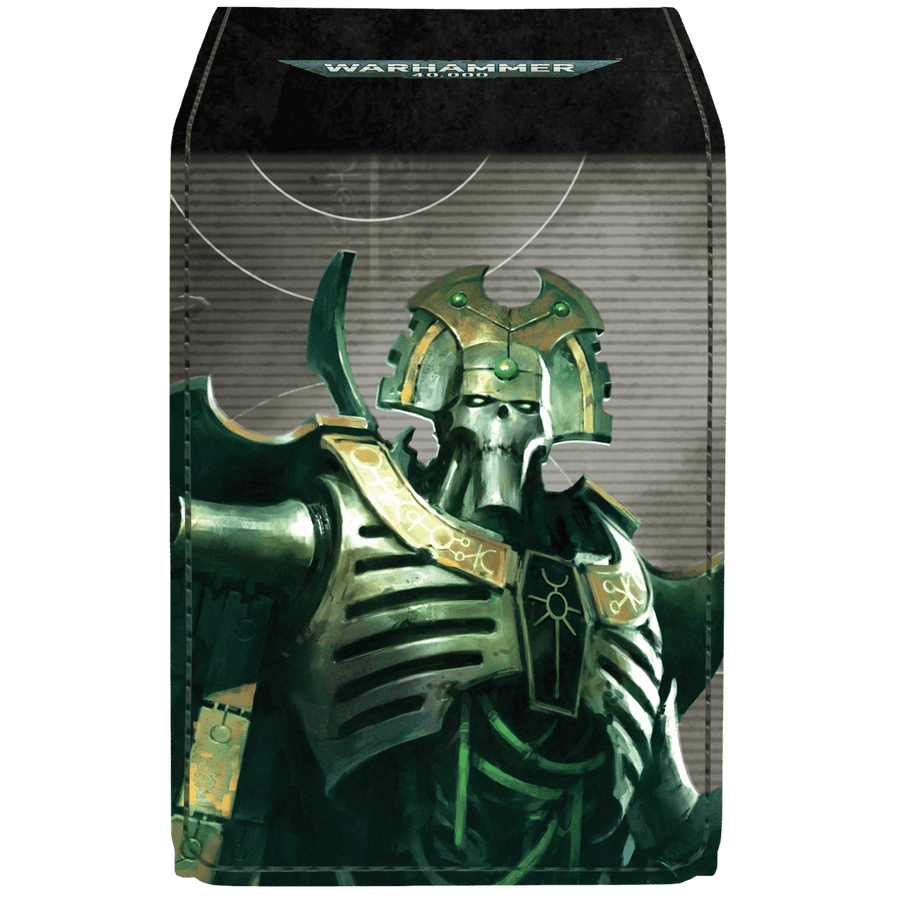Ultra Pro Deck Box: Warhammer 40K: Necron Codex Aligned (Alcove Flip)