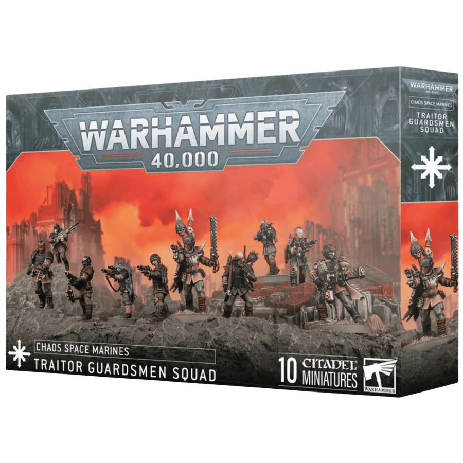 Warhammer 40K: Chaos Space Marines - Traitor Guardsmen Squad