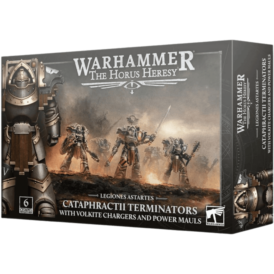 Warhammer The Horus Heresy: Legiones Astartes - Cataphractii Terminators with Volkite Chargers and Power Mauls