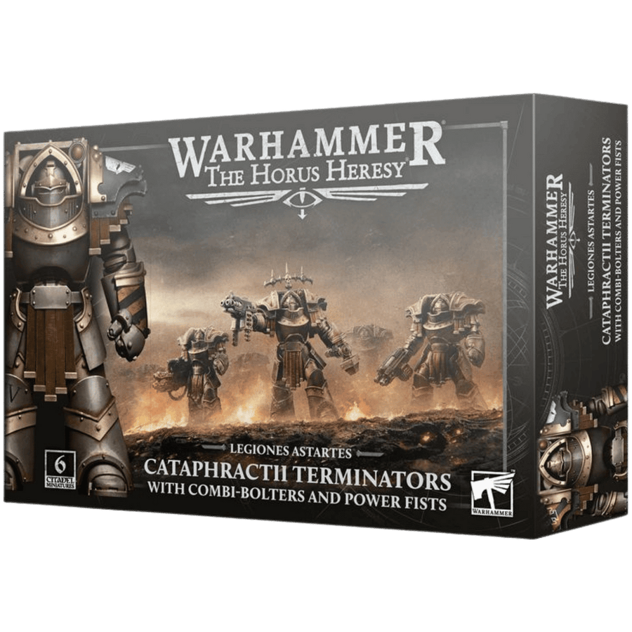 Warhammer The Horus Heresy: Legiones Astartes - Cataphractii Terminators with Combi-Bolters and Power Fists
