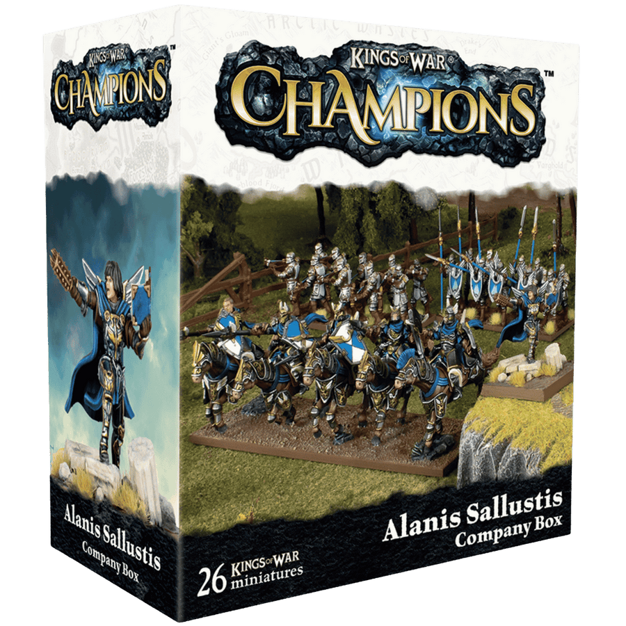 Kings of War 4E: Alanis Sallustis Company Box