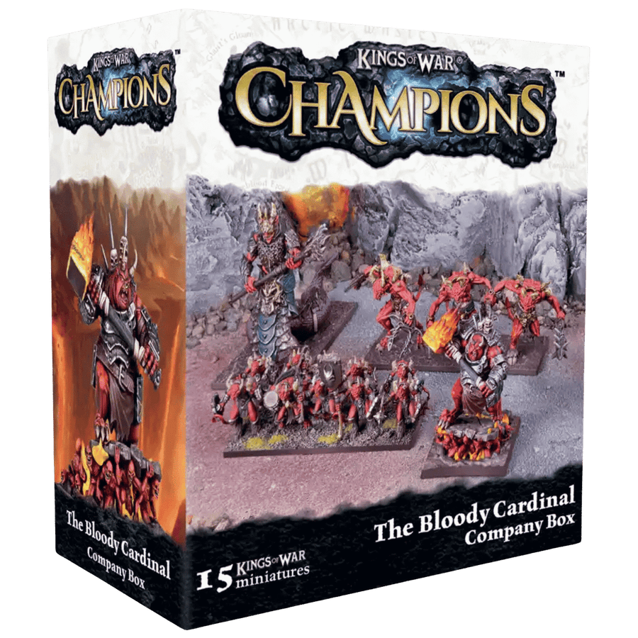 Kings of War 4E: The Bloody Cardinal Company Box
