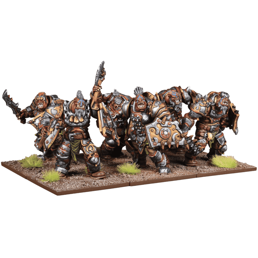 Kings of War 4E: Ogre Warriors / Boomers Regiment