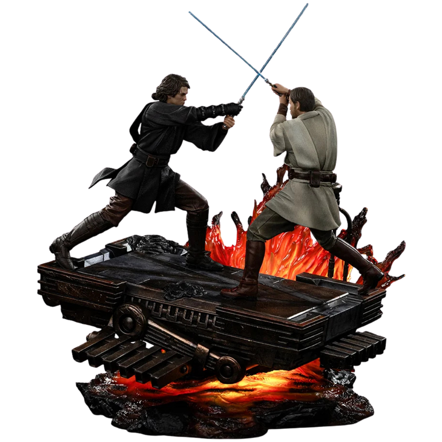 Star Wars Episode III: Revenge of the Sith: Anakin vs Obi-Wan LUCSWR133225-10 - Art Scale 1/10 Statue (PREORDER)