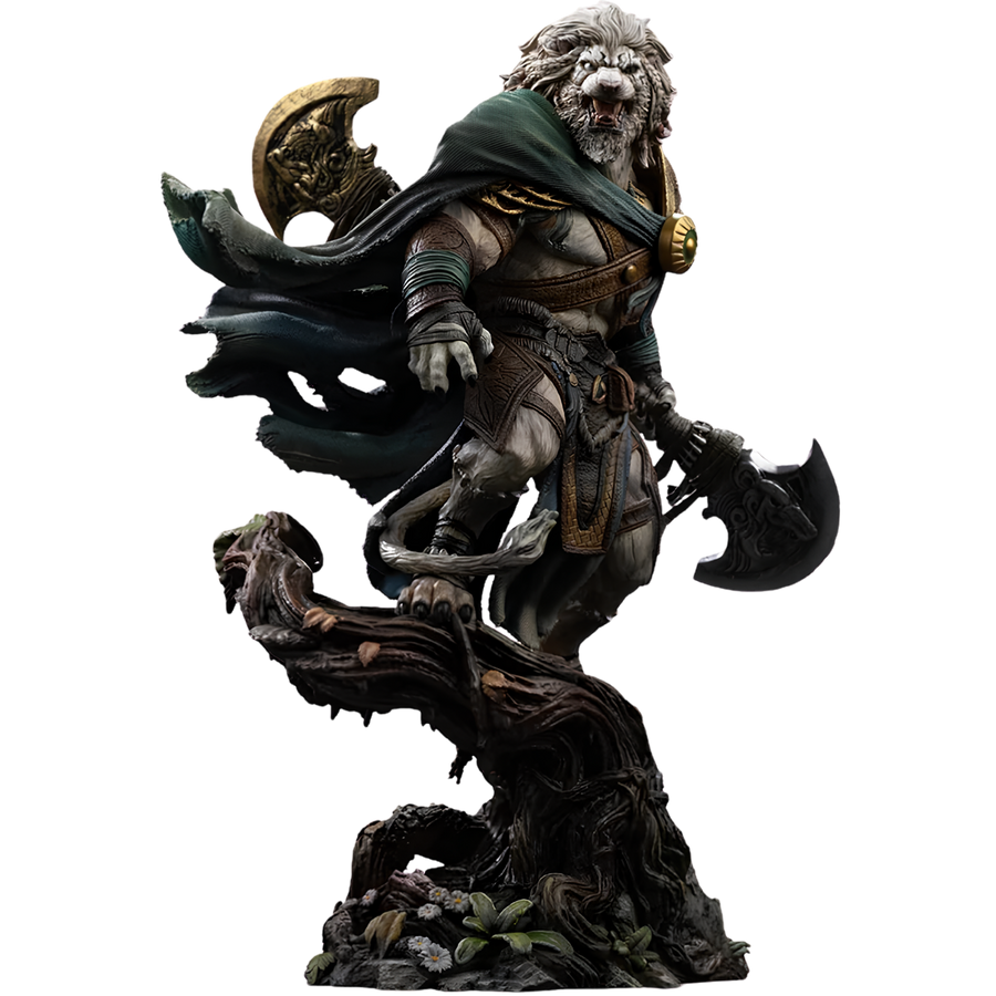 Magic: The Gathering: Ajani Goldmane HASBR131125-10 - Art Scale 1/10 Statue (PREORDER)