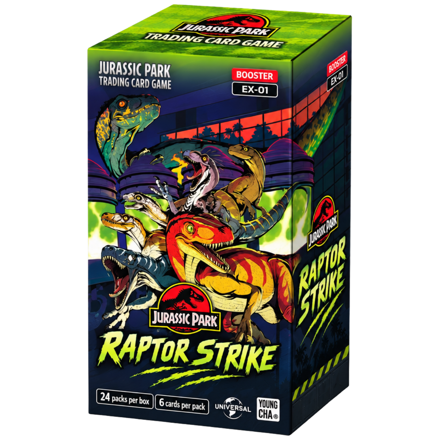 Jurassic Park TCG: Raptor Strike EX-01 - Booster Box (PREORDER)