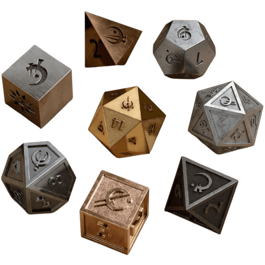 Cosmere RPG: Mistborn Deluxe Dice & Case (PREORDER)