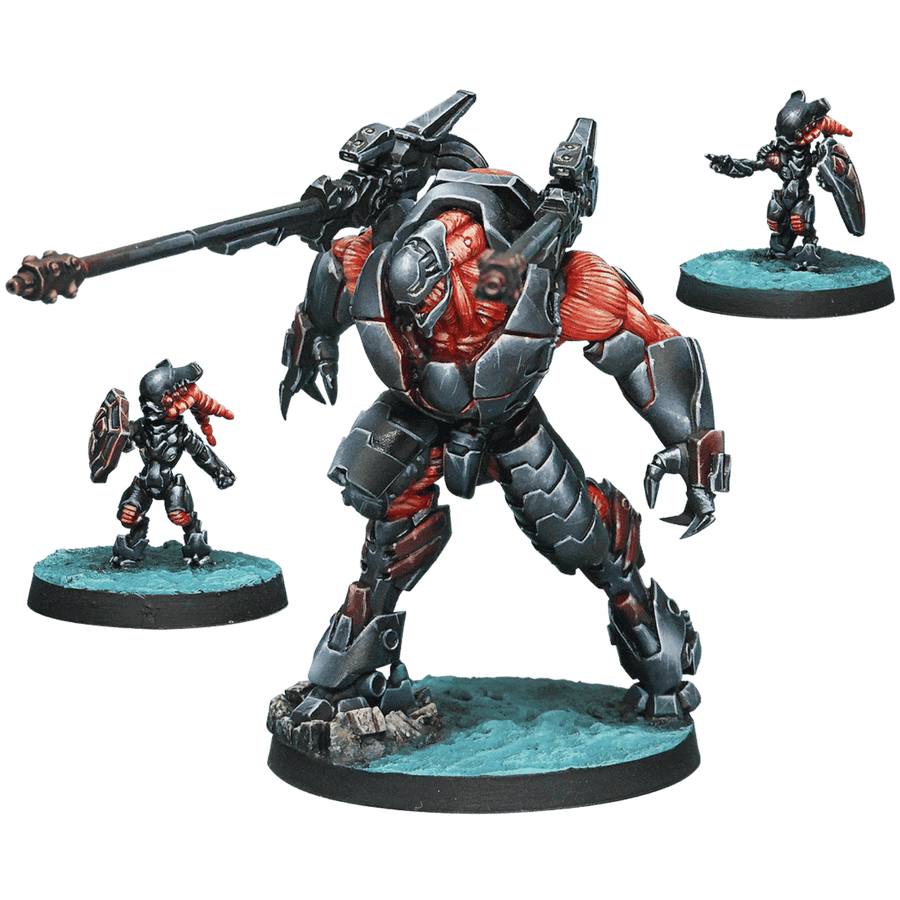 Infinity: Essentials - Combined Army Overdron Batroids TAG Pack