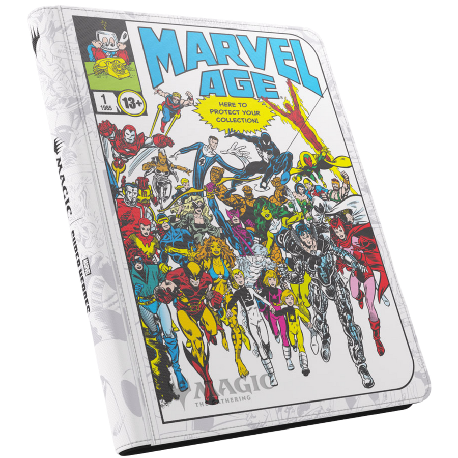Gamegenic: Zip-Up Album - MTG Marvel Super Heroes - Marvel Age (18-Pocket) (PREORDER)