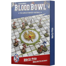 Blood Bowl: High Elf Pitch - Double-sided Pitch and Dugouts