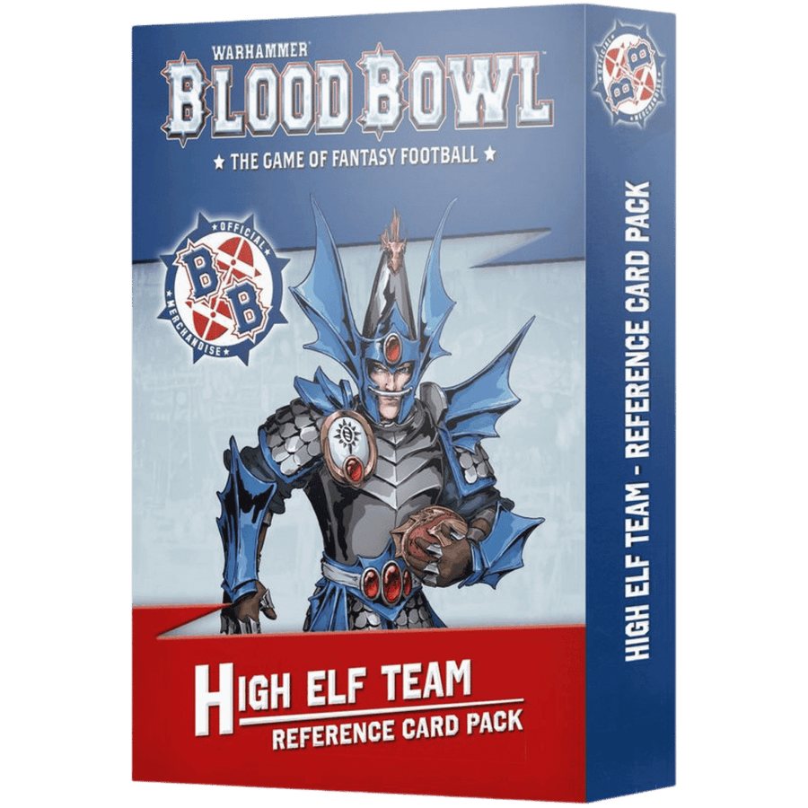 Blood Bowl: High Elf Team - Reference Card Pack