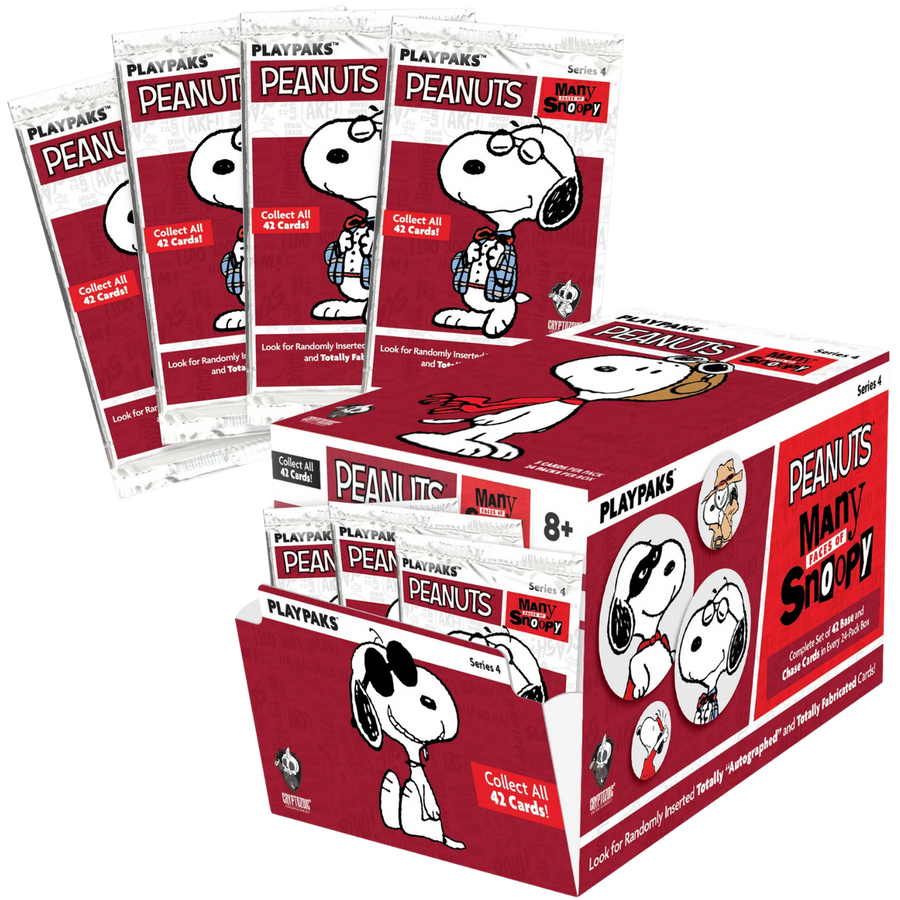 Peanuts Playpaks: Many Faces of Snoopy - Display (24) (PREORDER)