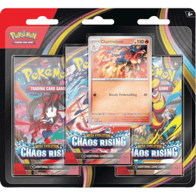 Pokemon: Mega Evolution - Chaos Rising - Three-Booster Blister Pack