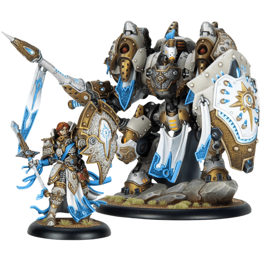 Warmachine: Mercenary - Constance Blaize & Gallant