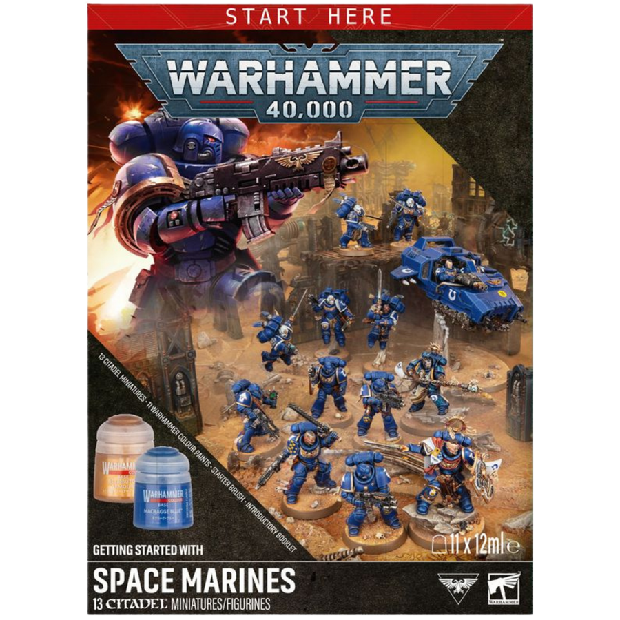 Warhammer 40,000 Getting Started with Space Marines