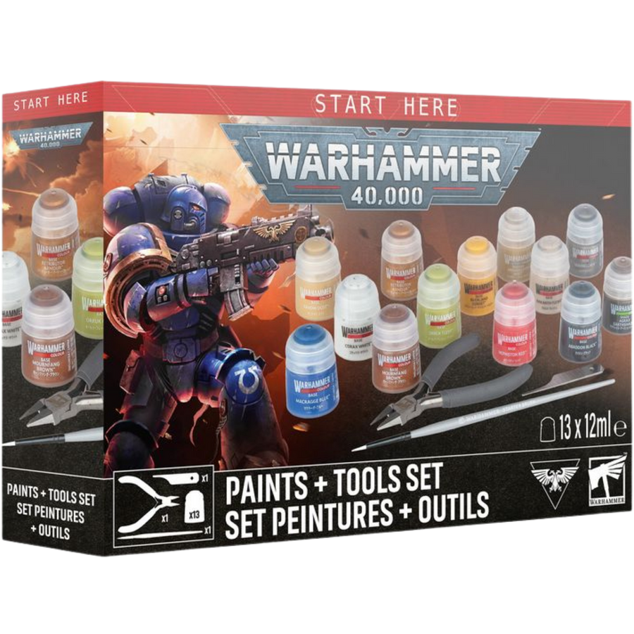 Warhammer 40K: Paints + Tools (2026)