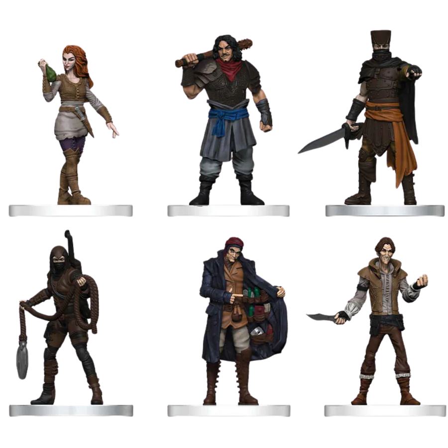Pathfinder Battles Miniatures: Criminals (PREORDER)