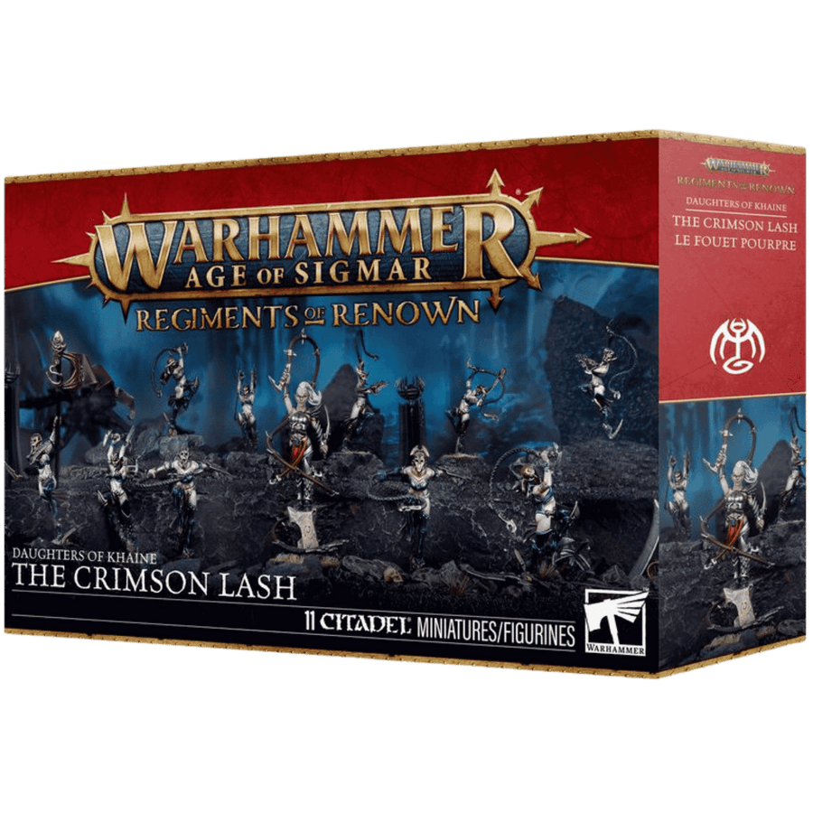 Warhammer Age of Sigmar: Regiments of Renown - Daughters of Khaine - The Crimson Lash