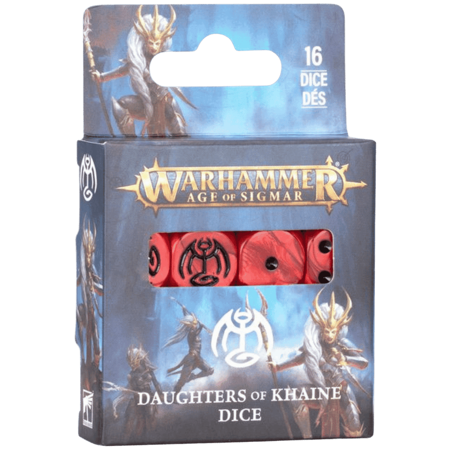 Warhammer Age of Sigmar: Daughters of Khaine - Dice Set (16ct)