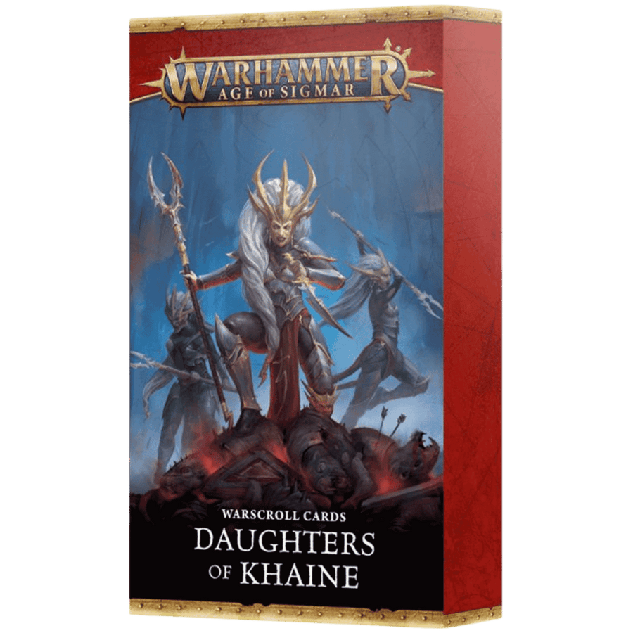 Warhammer Age of Sigmar: Daughters of Khaine - Warscroll Cards