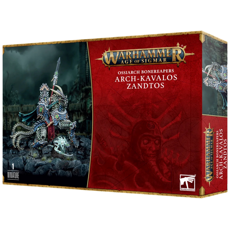 Warhammer Age of Sigmar: Ossiarch Bonereapers - Arch-Kavalos Zandtos (4th Edition)