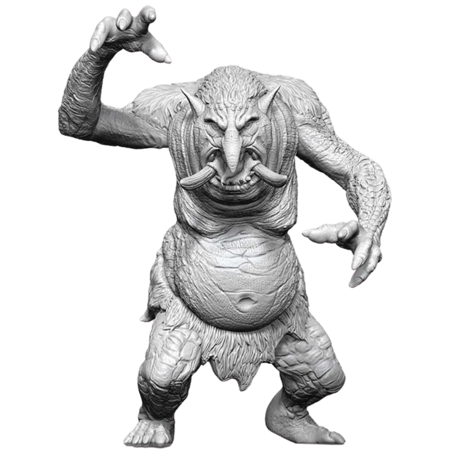 Pathfinder Battles Deep Cuts Miniatures: Forest Troll (Unpainted) (PREORDER)
