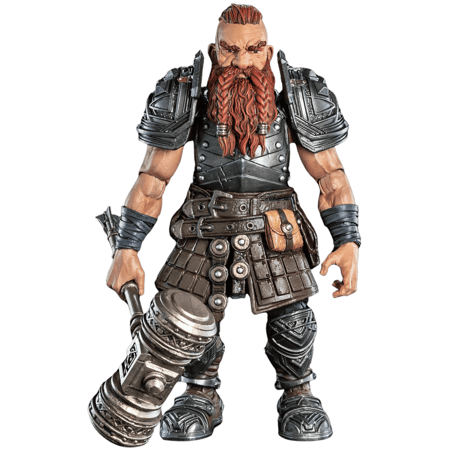 Mythic Legions RPG: Dwarf Fighter - Base Player Action Figure (7in) (PREORDER)