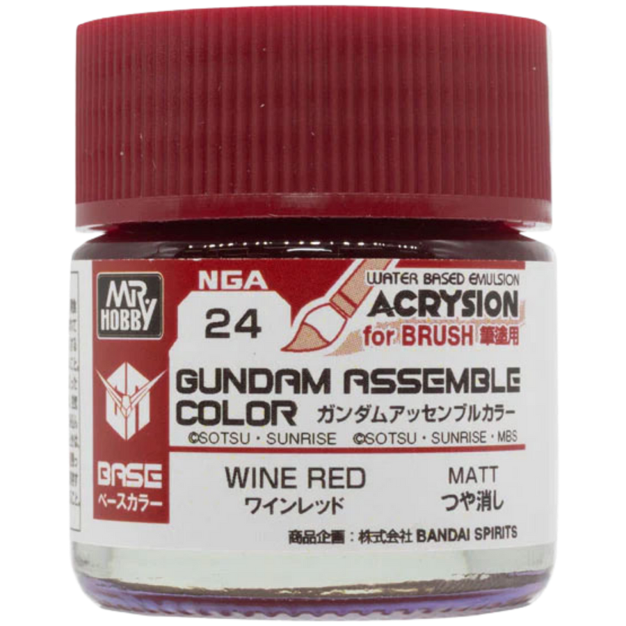 Gundam Assemble Color: Base Matte - Wine Red (PREORDER)