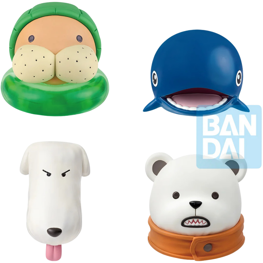 One Piece: Head Magnet (Animals) Ichibansho Zakka Magnet - Display Box (PREORDER)