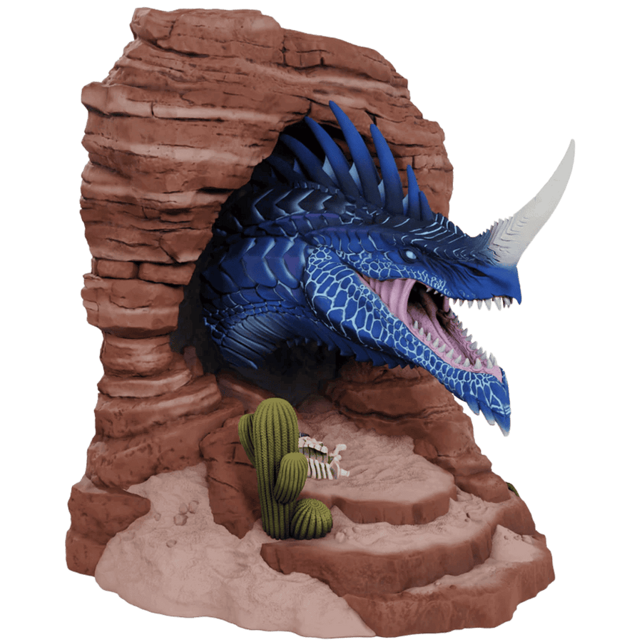 Dungeons & Dragons: Bookend - Blue Dragon