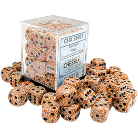 Chessex Dice: Speckled D6 12mm - Rust (36ct)