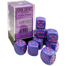 Chessex Dice: Speckled D6 16mm - Purple Passion (12ct)