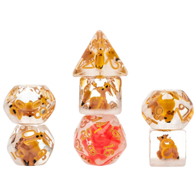 FanRoll: Santa & Reindeer - Christmas Dice Set (7ct) (PREORDER)