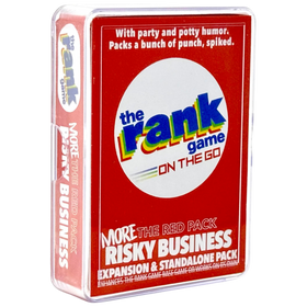 The Rank Game On-the-Go: MORE Risky Business (Red Pack)