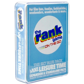 The Rank Game On-the-Go: More Leisure Time (Sky Blue Pack)