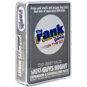 The Rank Game On-the-Go: MORE Guys Night (Grey Pack)