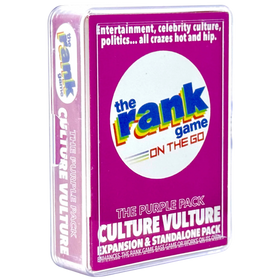The Rank Game On-the-Go: Culture Vulture (Purple Pack)