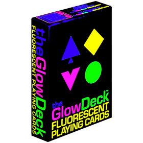 The GlowDeck Fluorescent Playing Cards