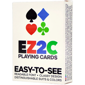 EZ2C (Easy-to-See) Playing Cards