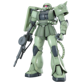 Mobile Suit Gundam: MG MS-06J Zaku II (Ver. 2.0) - 1/100 Scale Model Kit