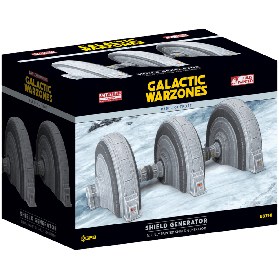 Battlefield in a Box: Galactic Warzones - Rebel Outpost - Shield Generator (Pre-painted)