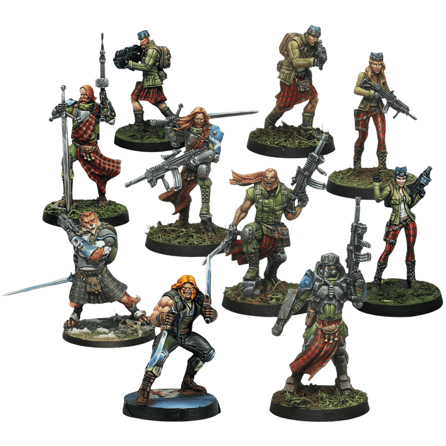 Infinity: Ariadna - Caledonian Combat Force Repack Alpha