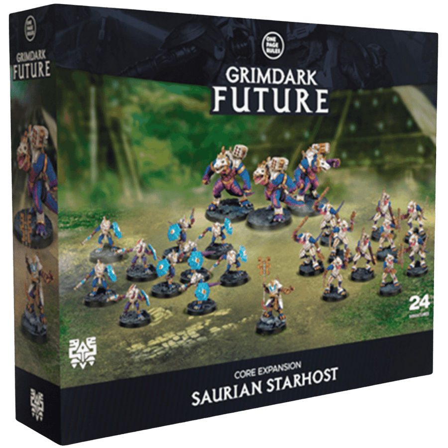 One Page Rules: Grimdark Future - Saurian Starhost Core Expansion