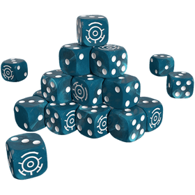 One Page Rules: Grimdark Future - Robot Legions - 16mm Dice Set (20)