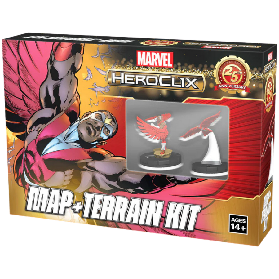Marvel HeroClix: 25th Anniversary - Map & Terrain Kit (PREORDER)