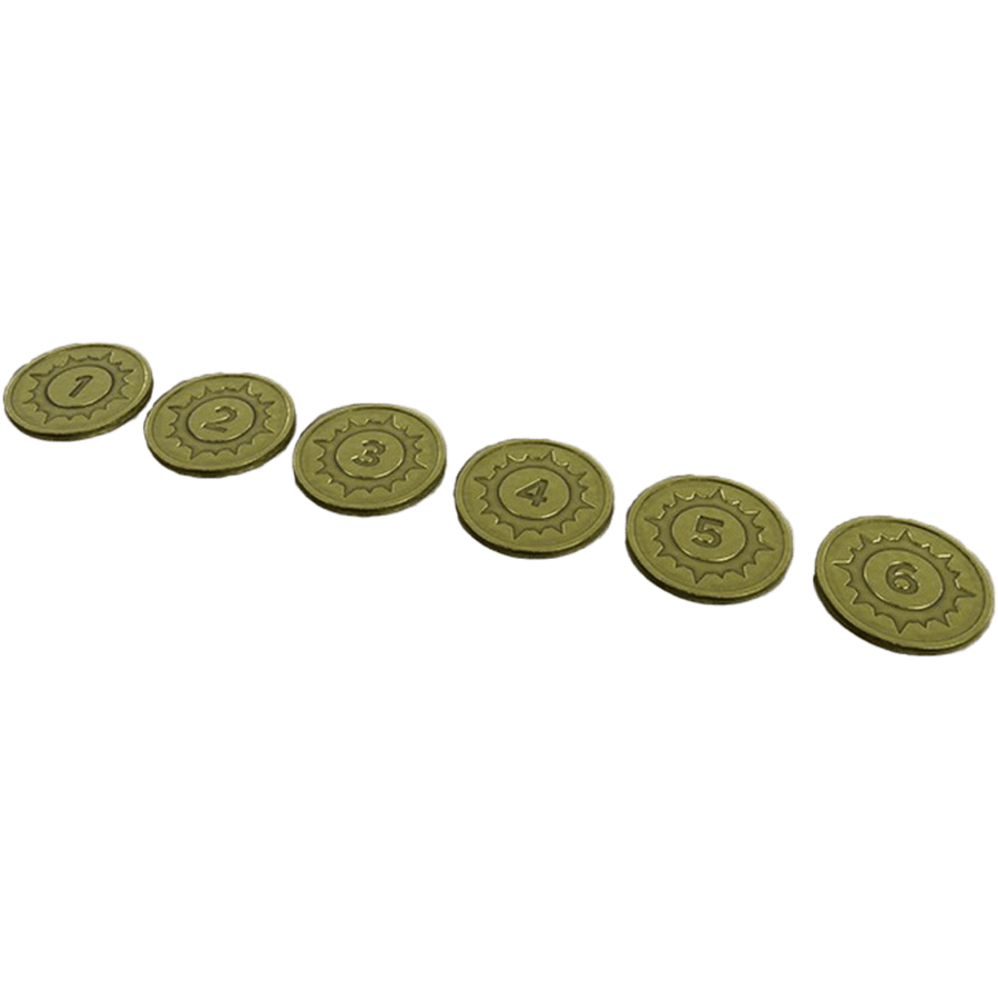 One Page Rules: Grimdark Future - Metal Objective Markers