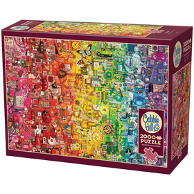 Cobble Hill Puzzles: Rainbow (2000pcs)