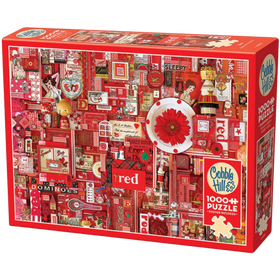 Cobble Hill Puzzles: Red (1000pcs)