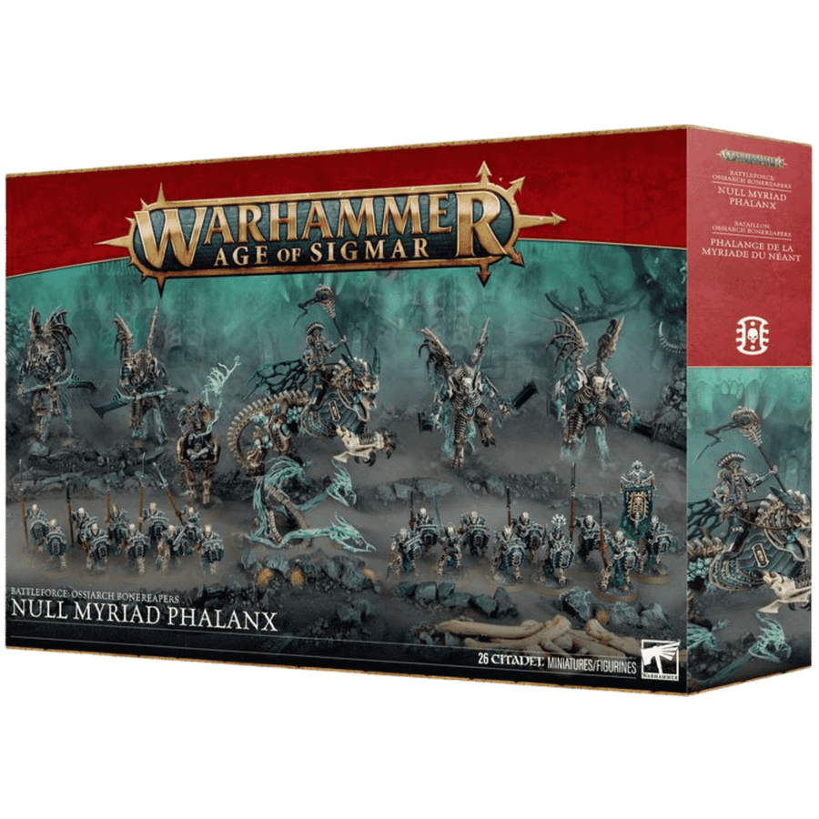 Warhammer Age of Sigmar: Battleforce - Ossiarch Bonereapers - Null Myriad Phalanx